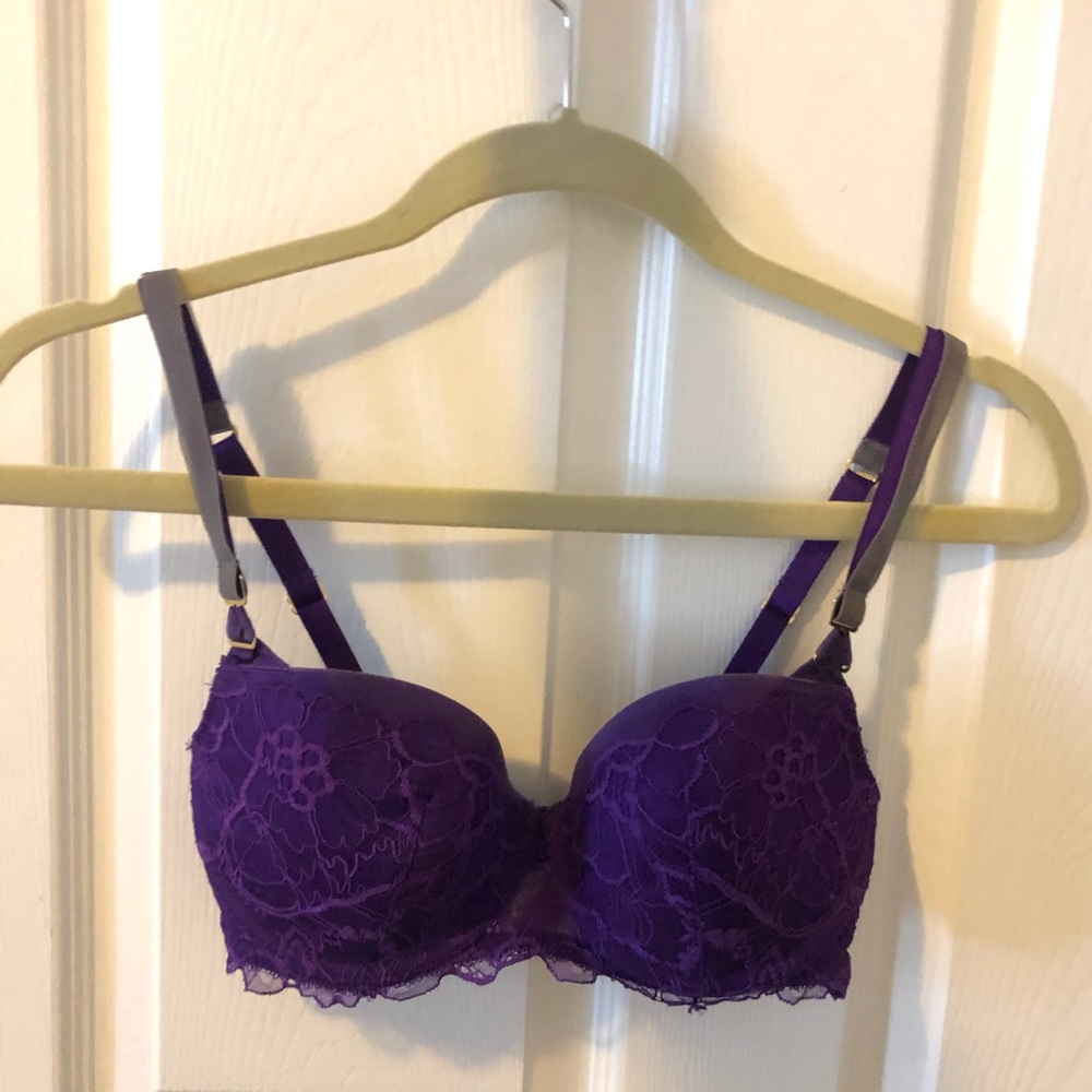 Stella McCartney Purple lace bra